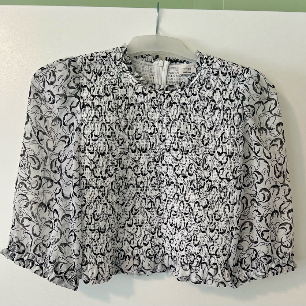 Aritzia Wilfred Tempest Blouse